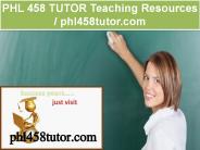 PHL 458 TUTOR Teaching Resources / phl458tutor.com