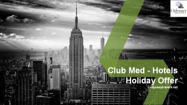 Odyssey Tours And Travels Holiday Packages