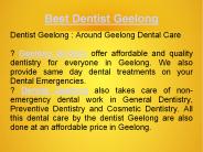 Geelong dentist