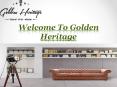 Golden Heritage - Antique Tripod Floor Lamp PowerPoint PPT Presentation