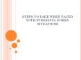 Steps to Take When Faced with Stressful Forex Situations PowerPoint PPT Presentation