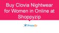 Buy clovia nightwear for women in online at shoppyzip