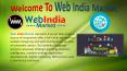 Web India Market : The right place for business solutions PowerPoint PPT Presentation