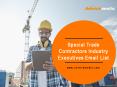 Special Trade Contractors Industry Executives Email List PowerPoint PPT Presentation