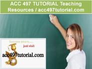 ACC 497 TUTORIAL Teaching Resources / acc497tutorial.com