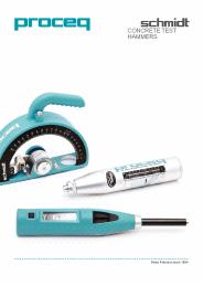 Concrete Test Hammer - Portable NDT Measuring Instruments