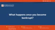What happens when you declare bankruptcy? (2)