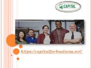 Capital for Business