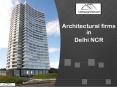 Architectural Firms in Delhi NCR