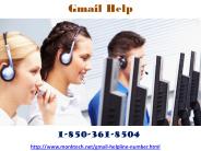 Does Gmail Help group have able nerds 1-850-361-8504?