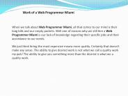 Know About Php Developer Miami