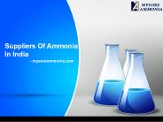 Suppliers Of Ammonia In India