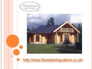 Residential log cabins
