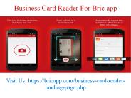 Bric app - Free Business card scanner & manager. (1)