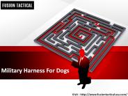 Military Harness For Dogs