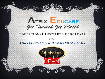 Educational Institute in Kolkata