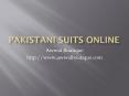 Pakistani Suits Online PowerPoint PPT Presentation