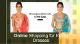 Online Shopping for Indian Dresses (1)
