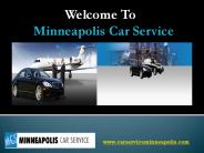 Personal car transportation service in Minneapolis