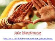 Jain Grooms for Marriage