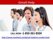 When Is Gmail Help Available 1-850-361-8504?