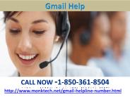 Is Gmail Help Team Helpful For Me 1-850-361-8504?
