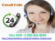 Gmail Issues Solved By Gmail Help 1-850-361-8504