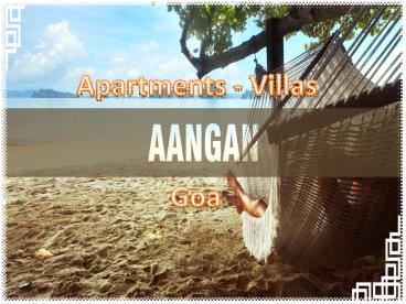 GHD Aangan - Sale 2, 3 BHK Apartments - Villas in Goa Call at +91 9643987492