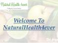 Natural health4ever - Healthy Lifestyle PowerPoint PPT Presentation