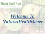 Natural health4ever - Healthy Lifestyle
