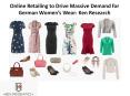 Online Retailing to Drive Massive Demand for German Women’s Wear: Ken Research
