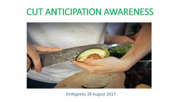 Cut Anticipation Awareness Guidelines