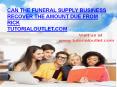 Can the funeral supply business recover the amount due from Rick PowerPoint PPT Presentation