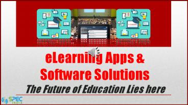 eLearning Apps & Software Solutions