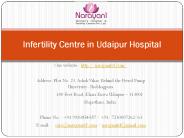 Infertility Centre in Udaipur Hospital