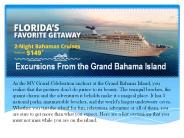 Cruise to Bahamas