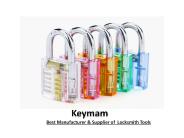 Keymam Provide Locksmith Tools in China