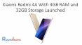 Xiaomi Redmi 4A With 3GB RAM and 32GB Storage Launched PowerPoint PPT Presentation