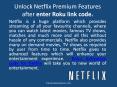 Unlock Netflix Premium Features after enter Roku link code. PowerPoint PPT Presentation