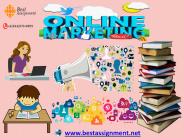 Online marketing homework help