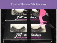 Try Out The New Silk Eyelashes
