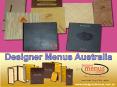 Custom Menu Covers by Designer Menus Australia PowerPoint PPT Presentation
