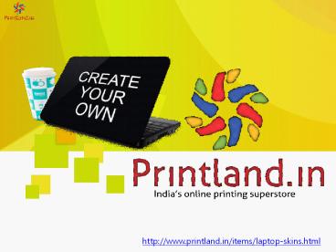 Laptop Skins - Buy Custom Laptop Skins Online in India