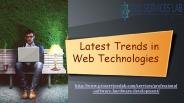 Latest Trends in Web Technologies