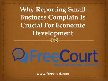 Small Business Complaints