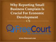 Small Business Complaints (1)