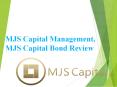 MJS Capital Best Company in Investment Management PowerPoint PPT Presentation