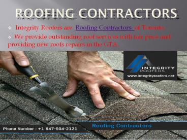 Roofing Contractors
