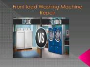 Front load Washing Machine Repair 30 aug 17