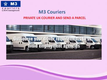 RECRUITMENT PROCESS | LONDON EXPRESS | M3-COURIERS